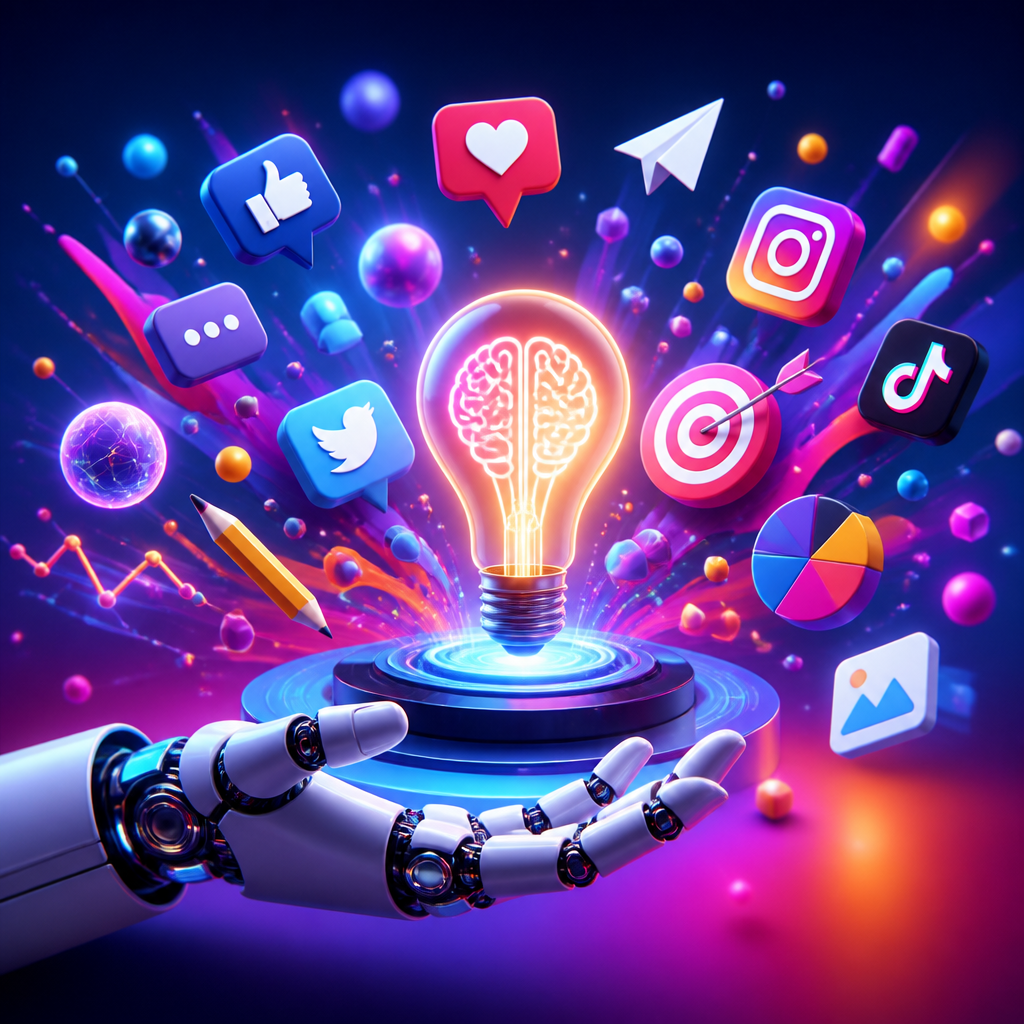How AI Can Generate Innovative Content Ideas for Social Media Teams