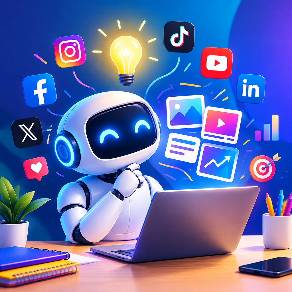 How to Use AI for Social Media Ideas Without Sounding Like Everyone Else