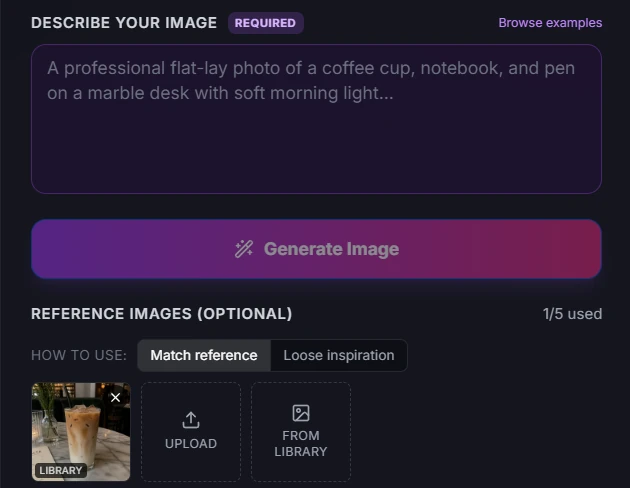 AI Image Studio guide: Scenario 1
