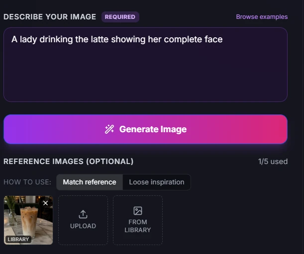 AI Image Studio guide: Scenario 1