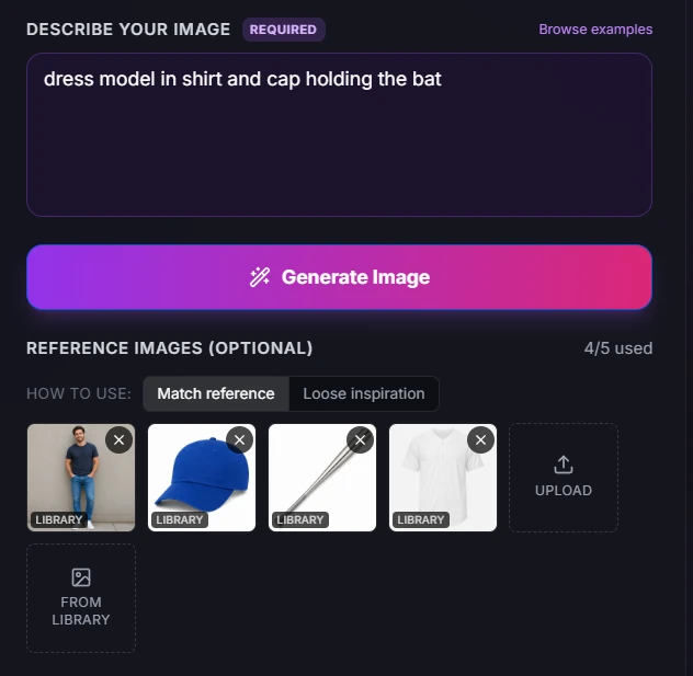AI Image Studio guide: Scenario 1