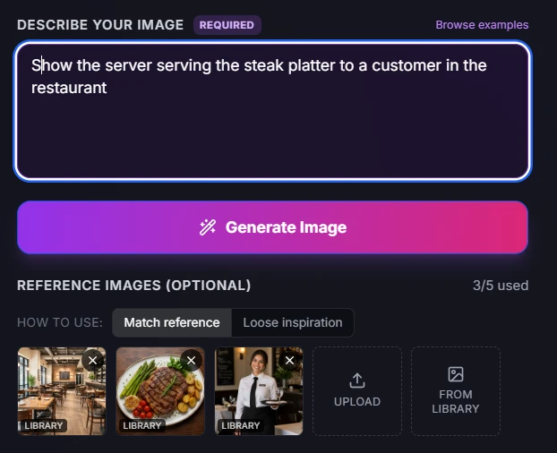 AI Image Studio guide: Scenario 2
